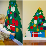 赤ちゃんがいるおうちにおすすめな『クリスマスツリー』DIYアイデア